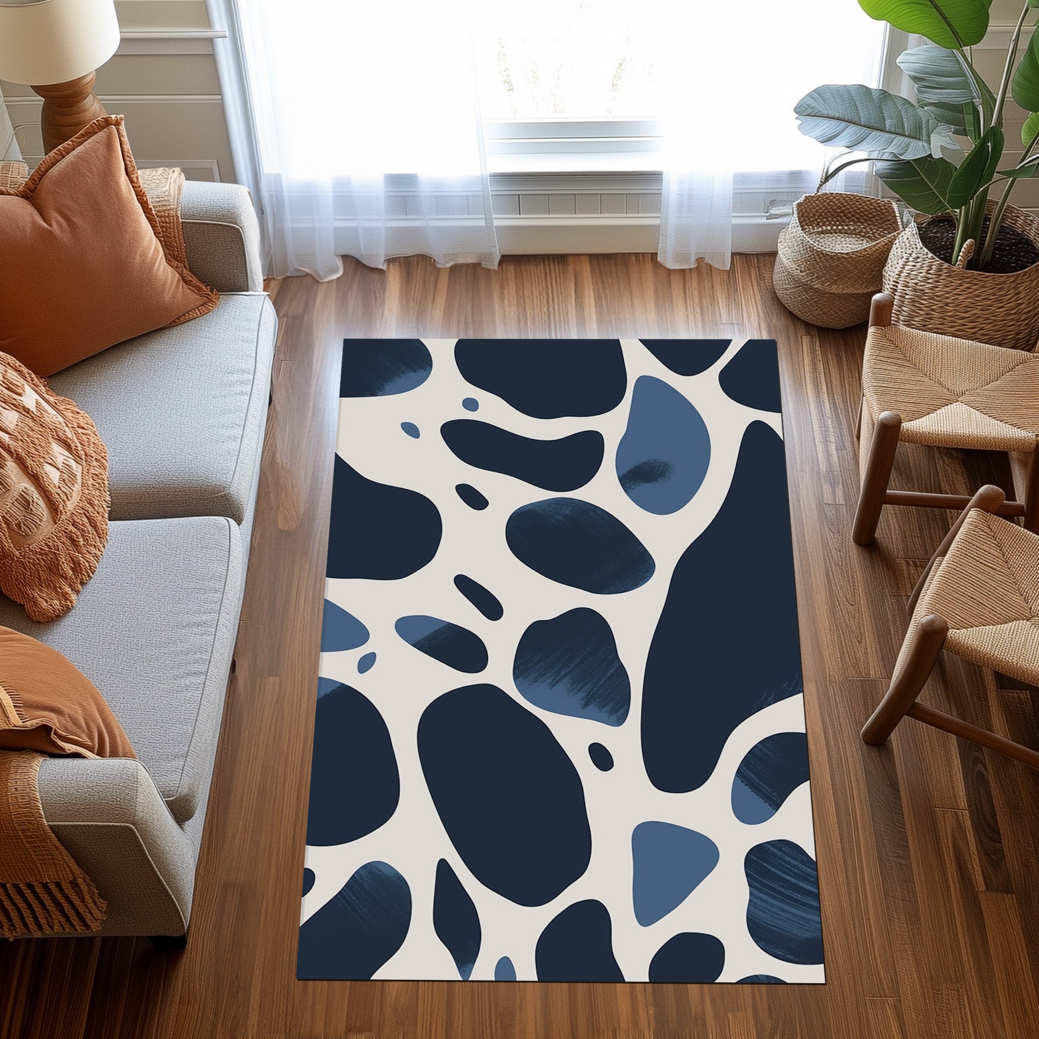 Shapes Non-Slip Rug