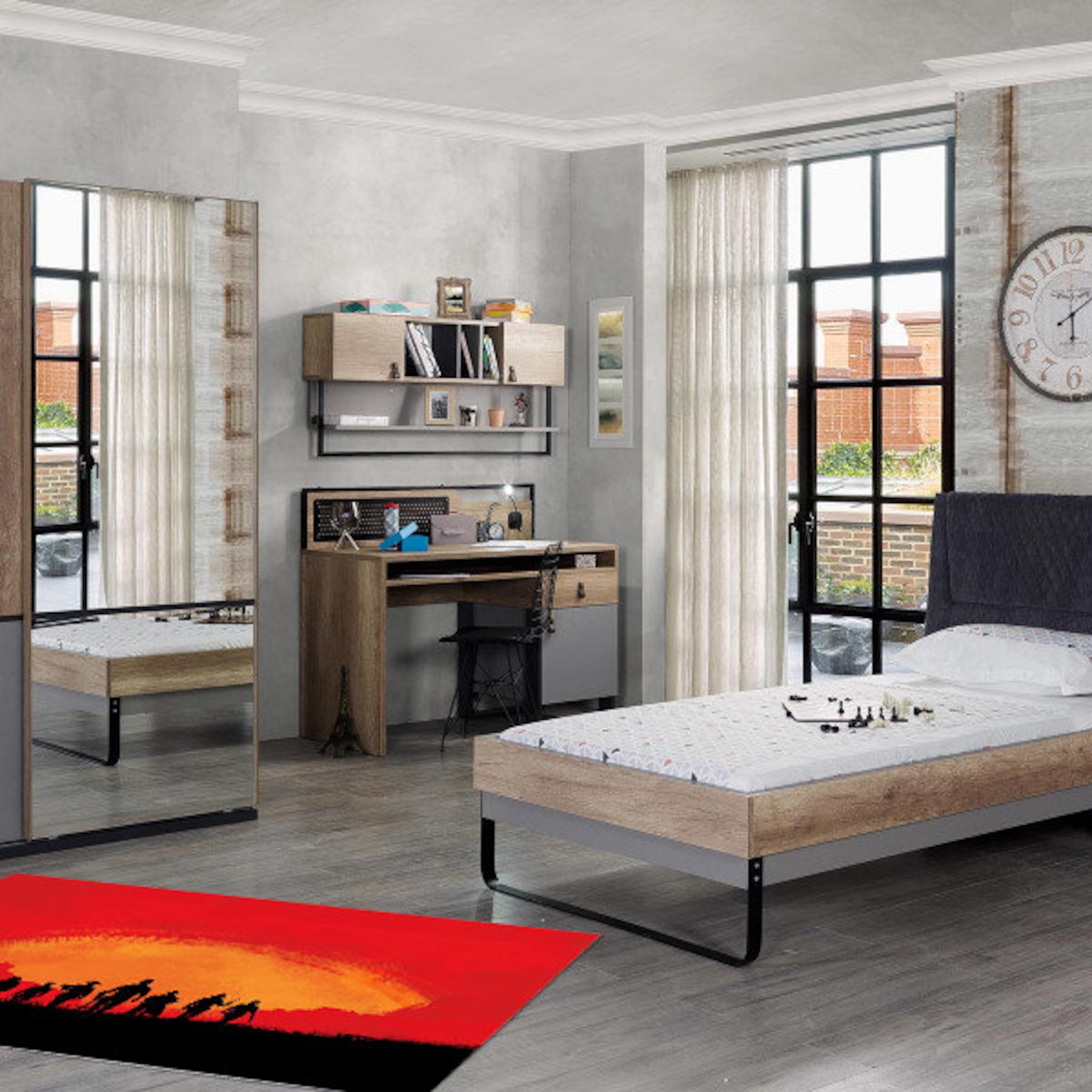 Inspired Design Non-Slip Rug