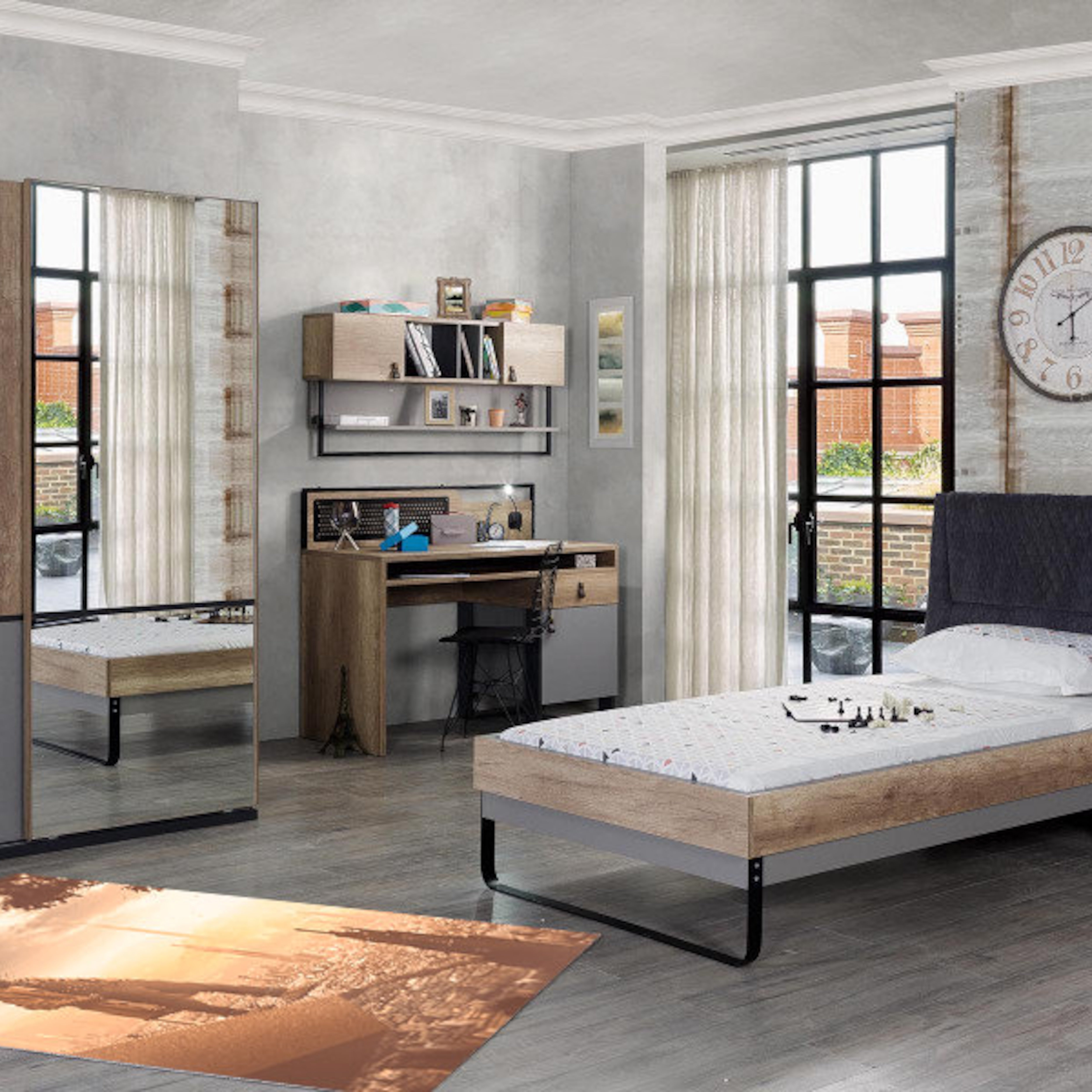 Just Rugging Non-Slip Rug Utopia Cover Inspired Rug Washable Mat Child Stain Resistant Living Room Kitchen Carpet