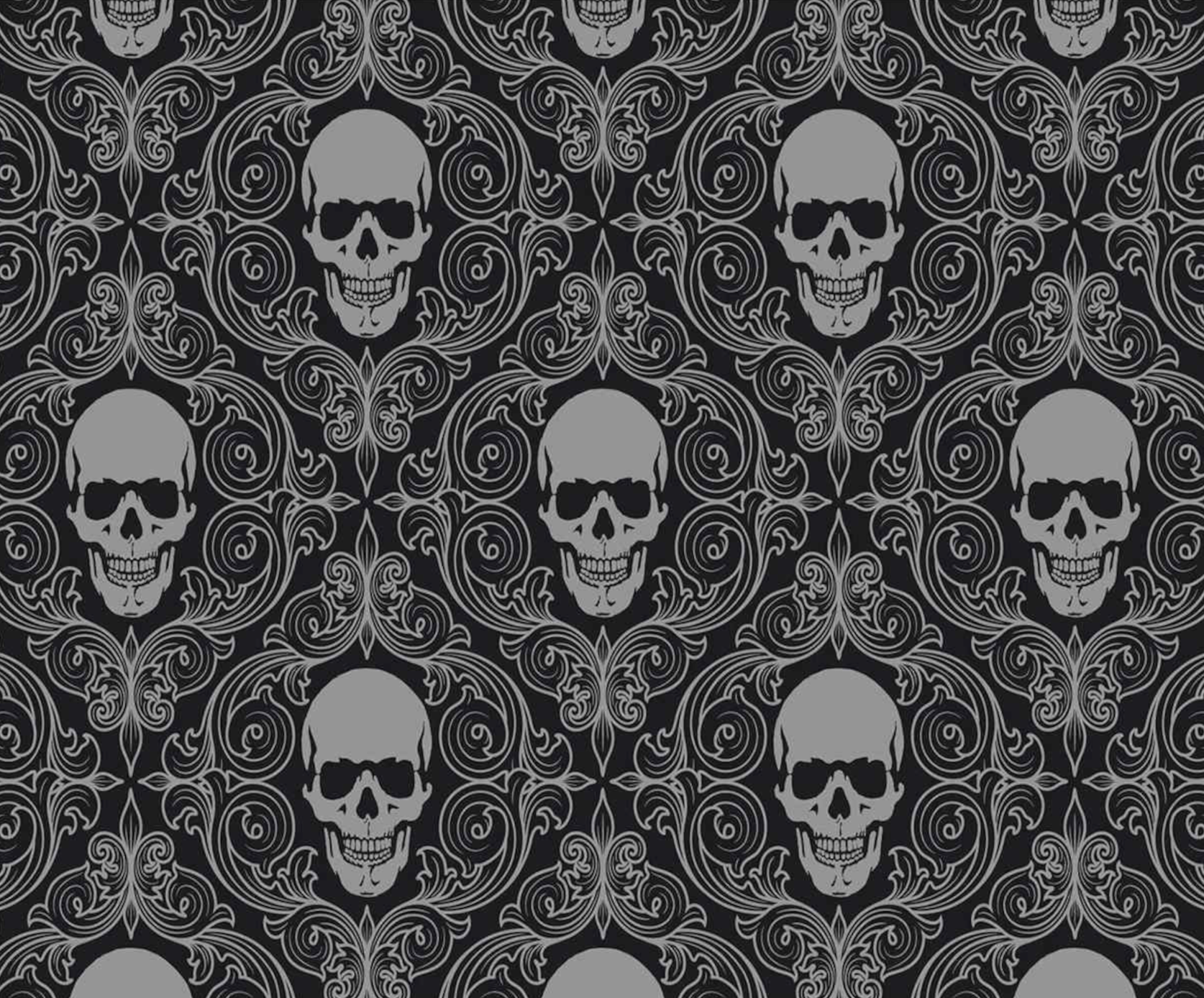Skull Non-Slip Rug