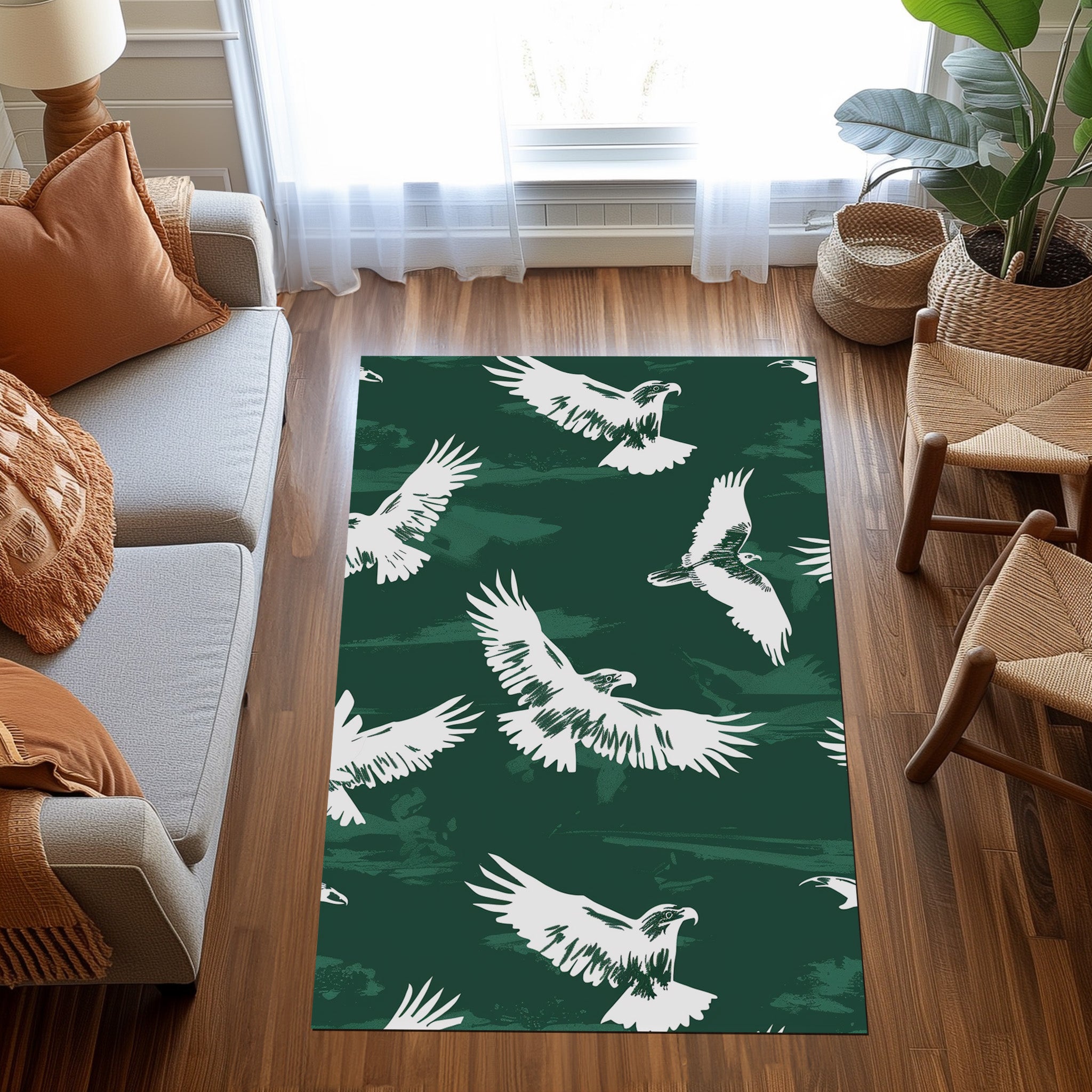 A Philadelphia Eagles Non-Slip Rug