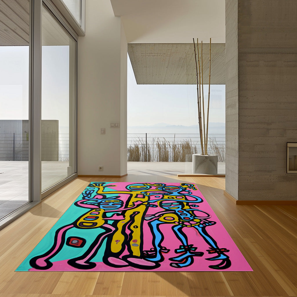 Funny Family Non-Slip Rug