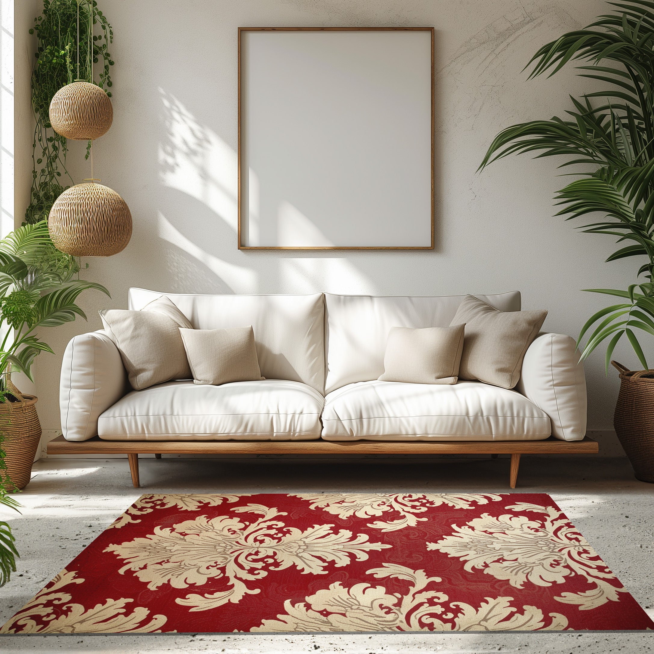 Ethnic Vintage Non-Slip Rug