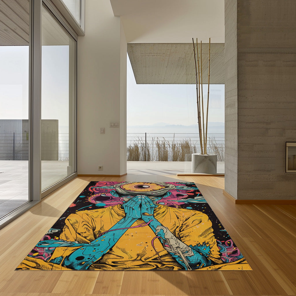 Third Eye Design Non-Slip Rug