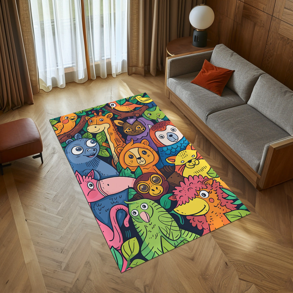 Animal Farm Non-Slip Rug