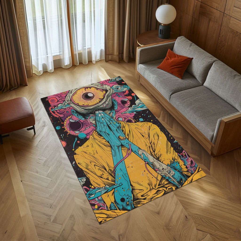 Third Eye Design Non-Slip Rug