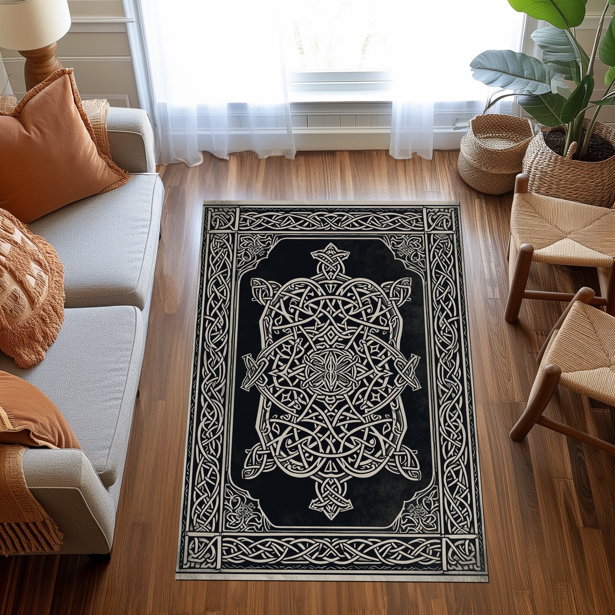 Playing Card Back Non-Slip Rug