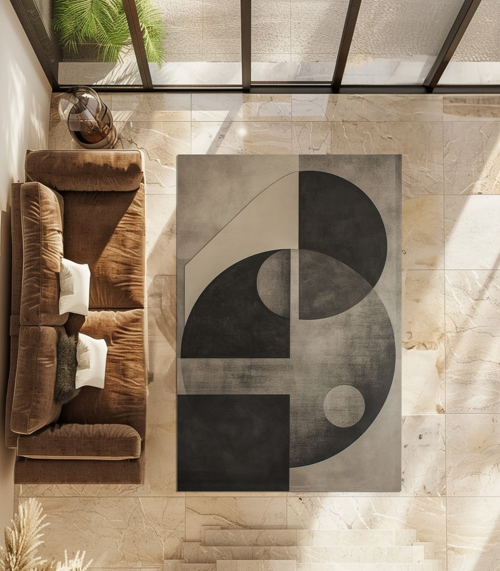 Yin Yang Non-Slip Rug