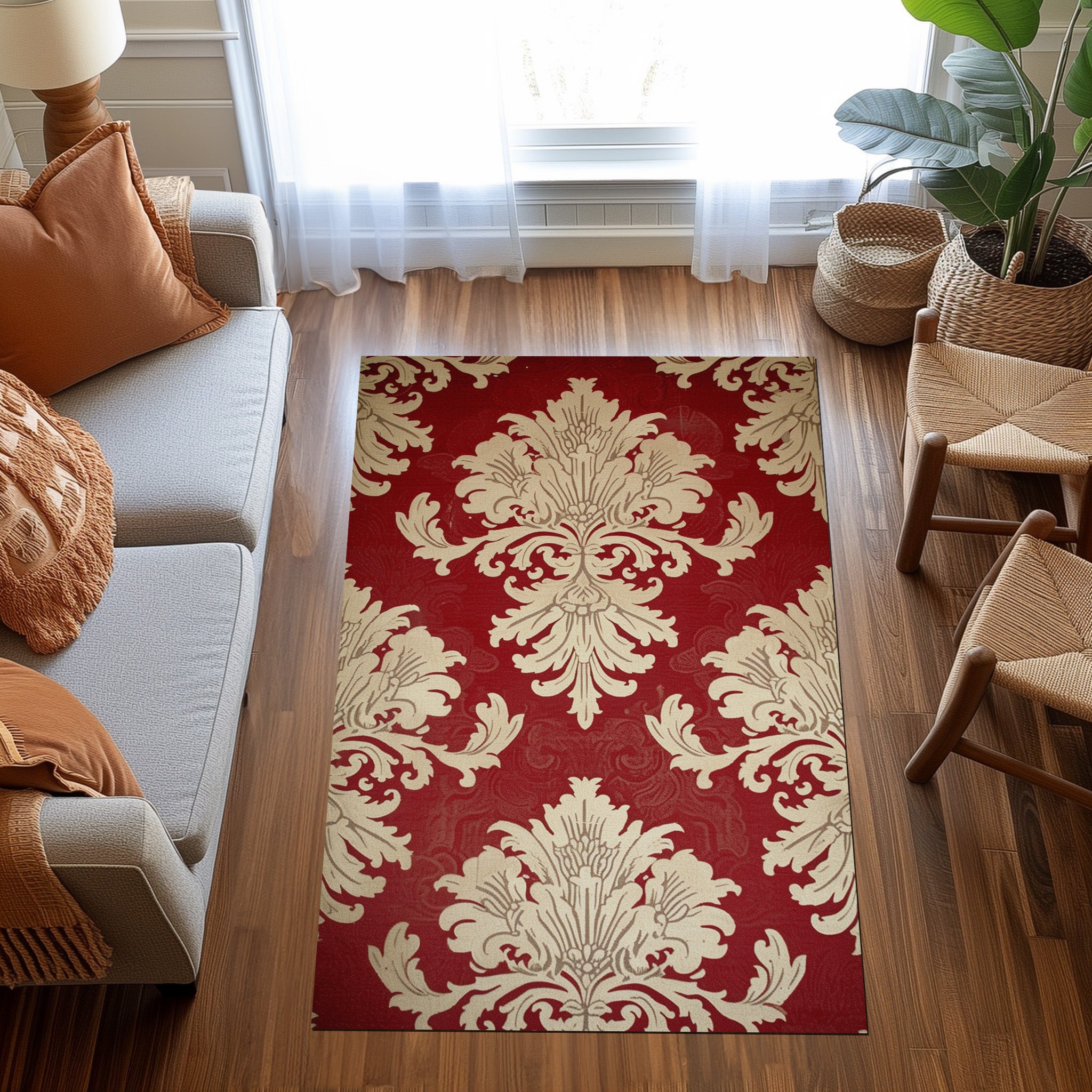 Ethnic Vintage Non-Slip Rug