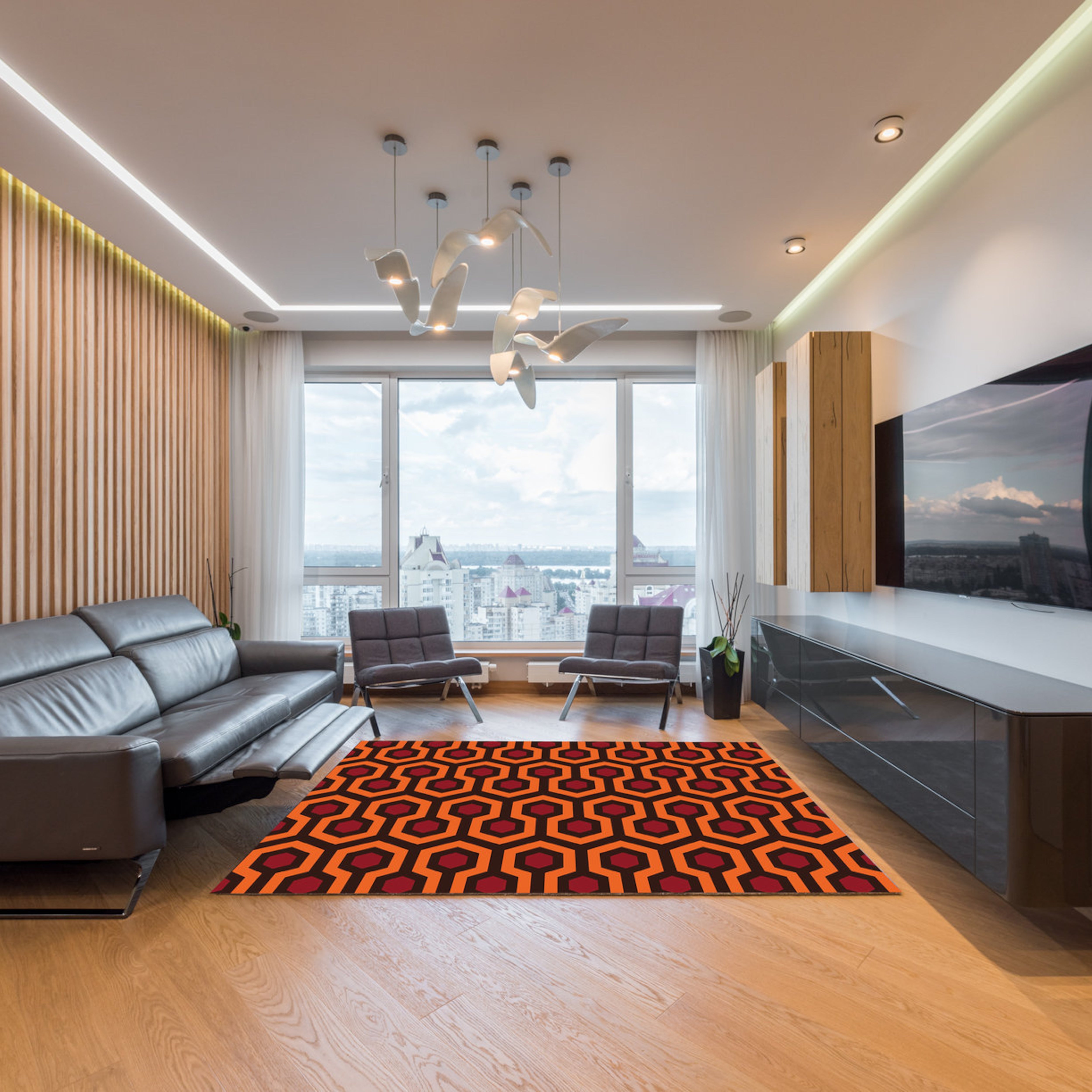 Movie-Inspired Design Non-Slip Rug