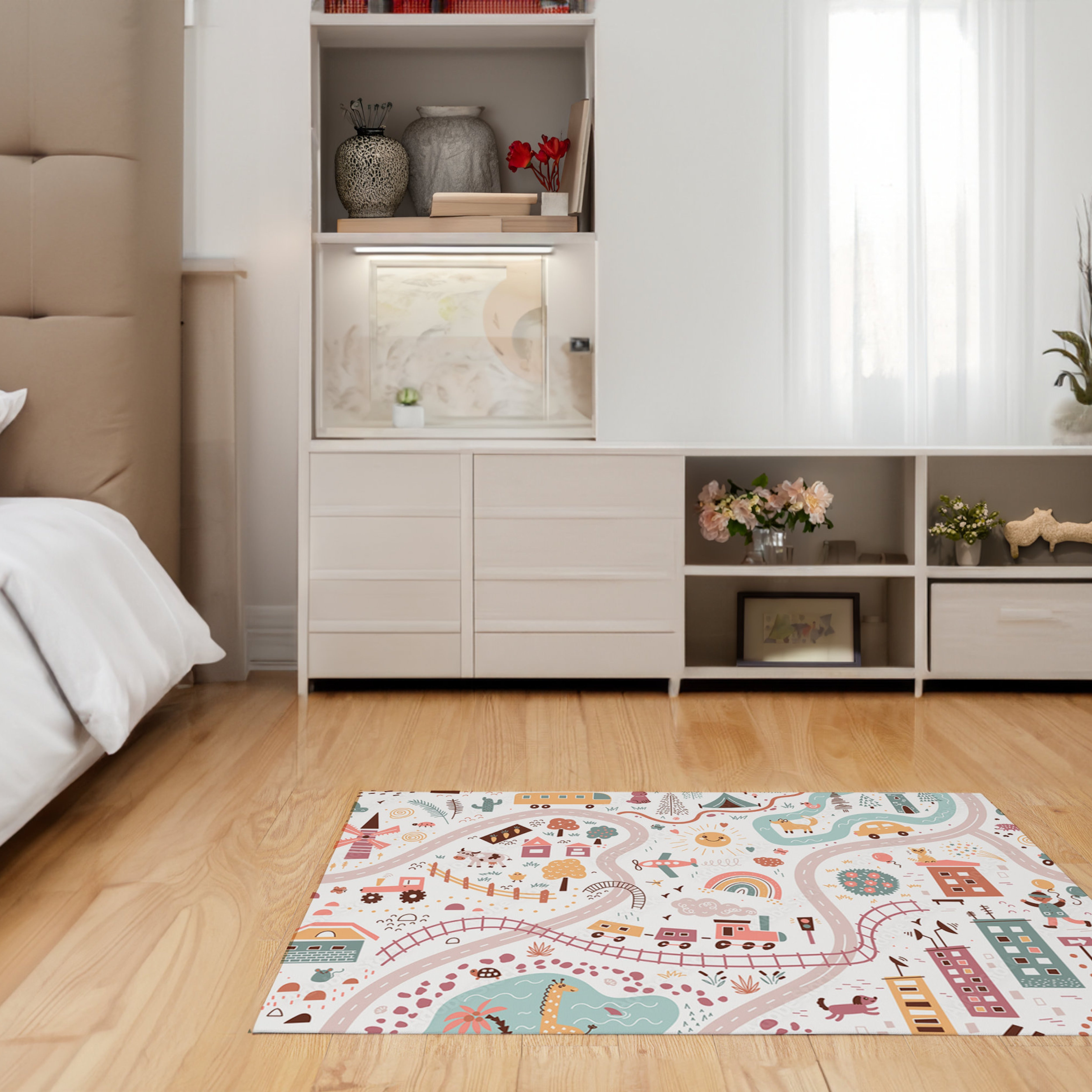 Children's World Non-Slip Rug