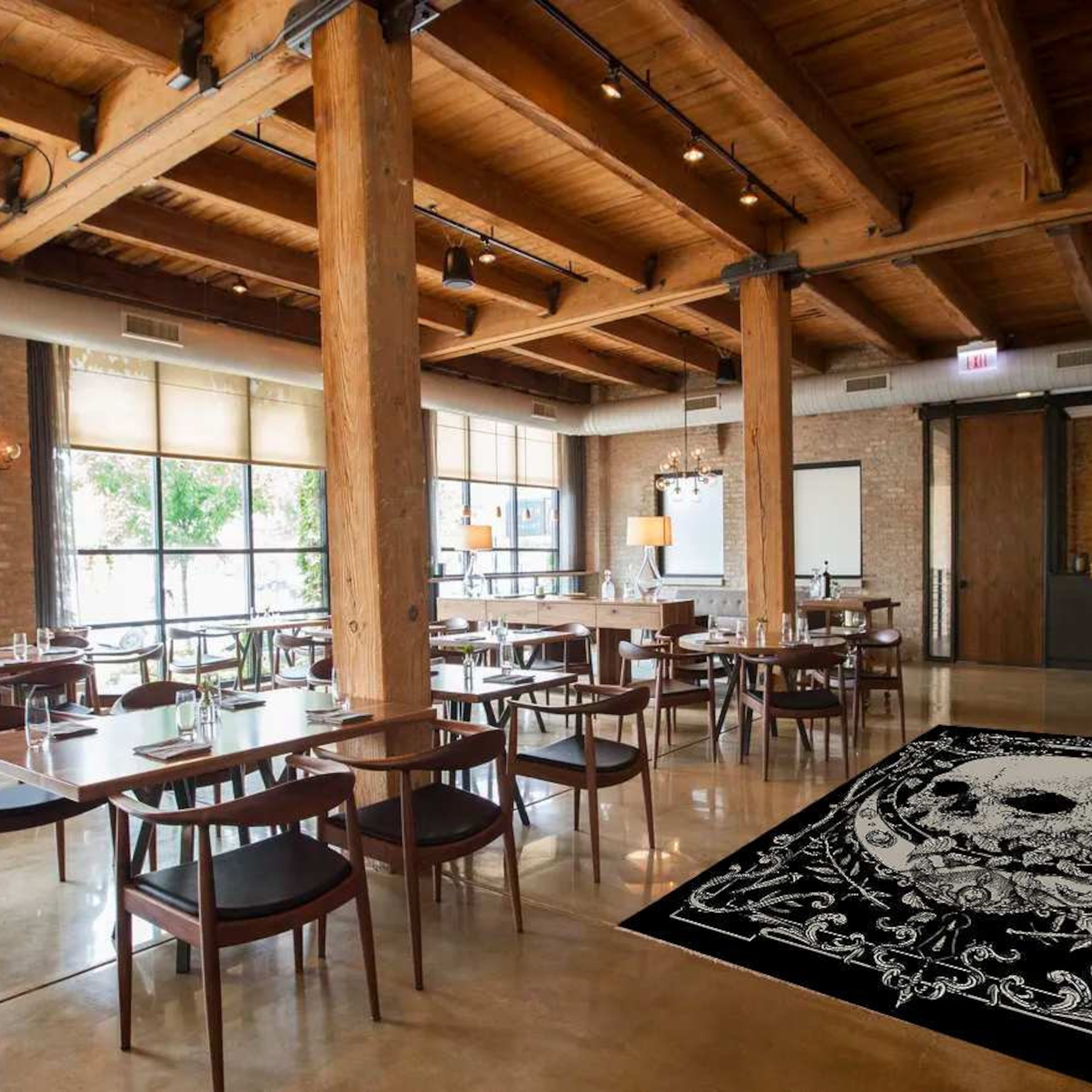 Skull Rug: Evil & Pirate-Inspired Non-Slip Rug