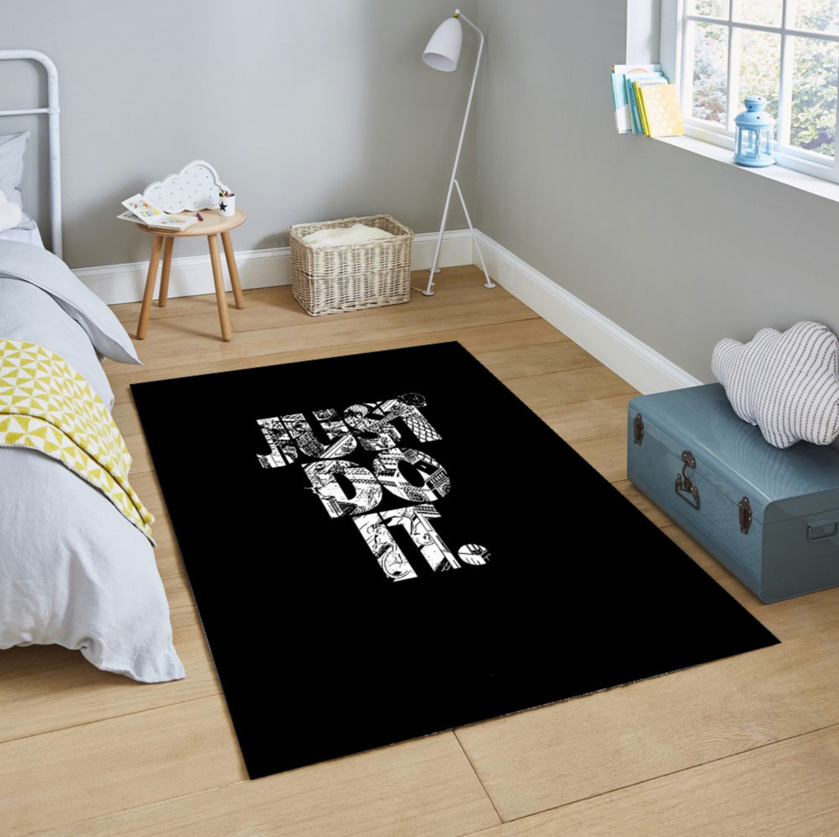 Just Do It Sneake Non-Slip Rug